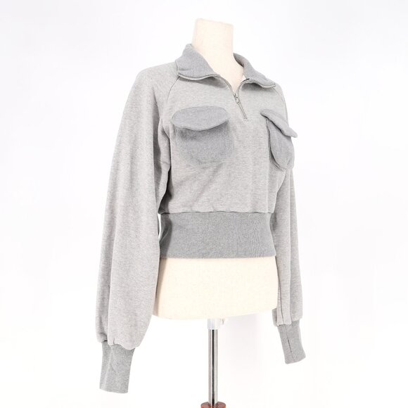 ORSEUND IRIS Le Sport Pullover Heather Gray Size S - Picture 6 of 12